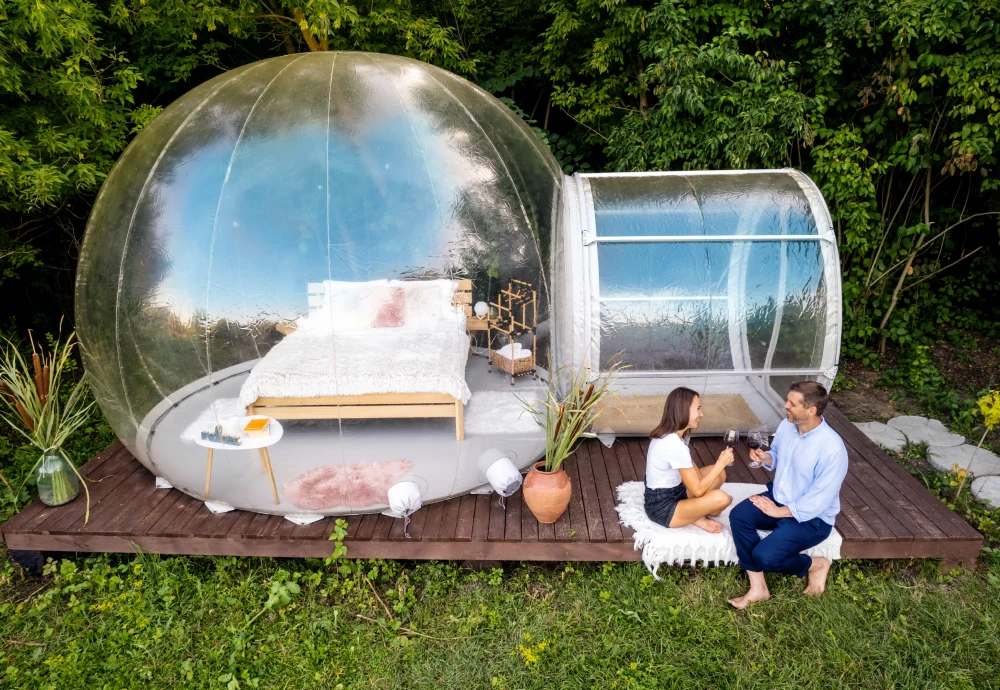 inflatable transparent bubble tent